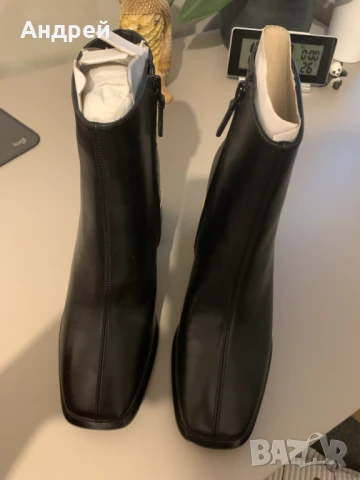 Боти от естествена кожа TORY BURCH, снимка 5 - Дамски боти - 51393413