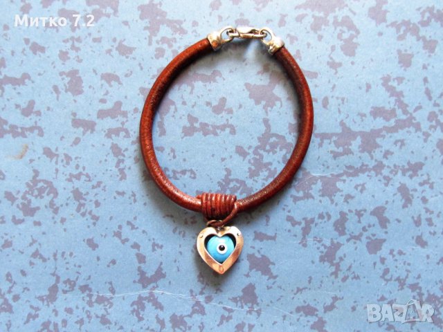 сребърна гривна - 14, снимка 2 - Гривни - 29607477