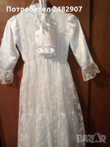 Детска рокля за малка булка/малка Снежанка