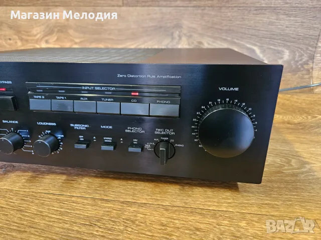 Усилвател Yamaha A-520 Natural Sound – Японска мощ и детайл, Made in Japan, снимка 5 - Ресийвъри, усилватели, смесителни пултове - 56092899