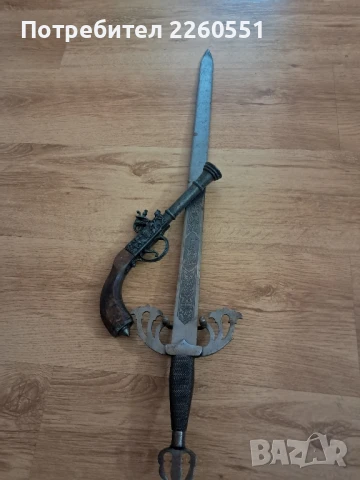 Меч кама декорация пищов Toledo, снимка 2 - Колекции - 50444332