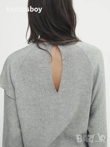 MASSIMO DUTTI - дамска блуза р-р L, снимка 4 - Блузи с дълъг ръкав и пуловери - 55849687