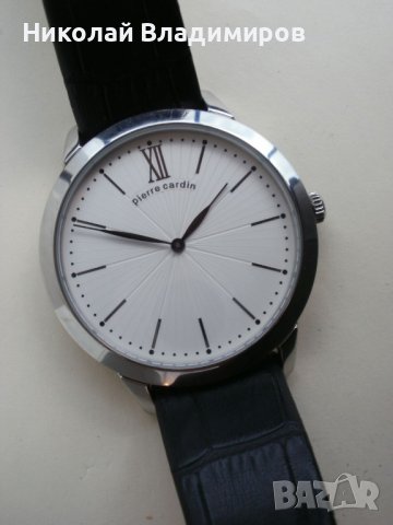 Pierre Cardin голям 42 мм. мъжки ръчен оригинален часовник, снимка 5 - Мъжки - 42274296