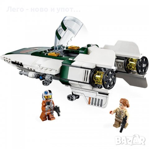 НОВО Lego Star Wars - Resistance A-wing Starfighter (75248), снимка 4 - Конструктори - 39506301