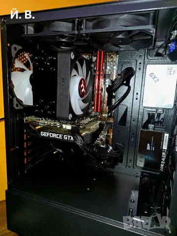 Настолен Компютър i7/gtx1660ti/16gb, снимка 2 - Геймърски - 55940151