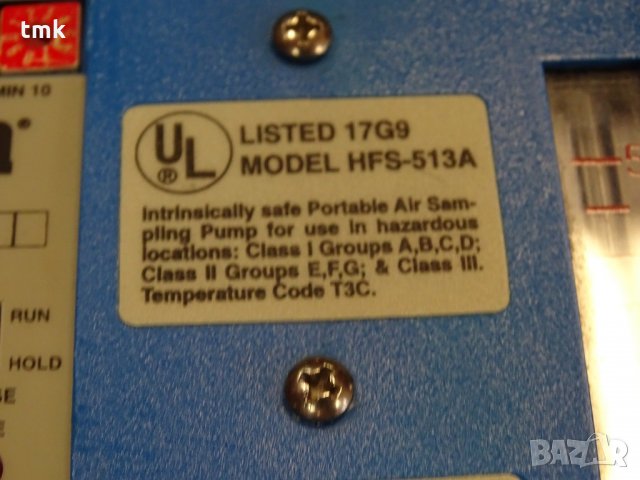 Пробоотборник лабораторен Gilian Hi Flow Sampler HFS 513A, снимка 5 - Лаборатория - 34162625