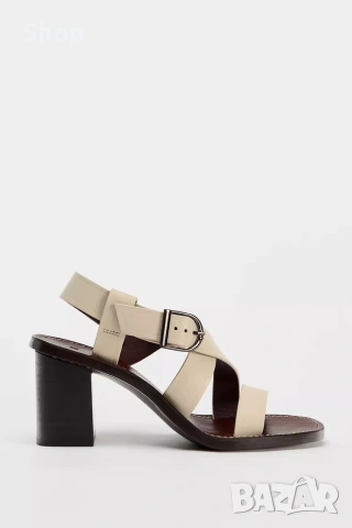 Сандали на ток на Zara, снимка 2 - Сандали - 53918353