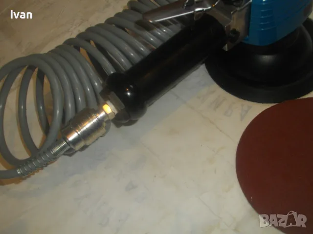 Ф10ММ 8 bar НОВ АВСТРИЙСКИ ОРИГИНАЛЕН ПНЕВМАТИЧЕН КРЪГЪЛ ЕКСЦЕНТЪР ВИБРОШЛАЙФ РОТАЦИОНЕН FERREX, снимка 10 - Други инструменти - 47977650