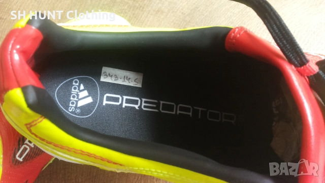 Adidas PREDATOR Kids Football Boots Leather Размер EUR 38 / UK 5 бутонки естествена кожа 343-14-S, снимка 17 - Футбол - 52639638