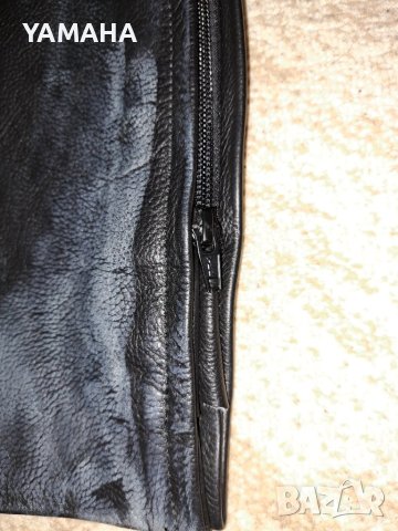 Мъжки  Мото  Панталон  ЕСТЕСТВЕНА КОЖА , снимка 4 - Панталони - 42845991