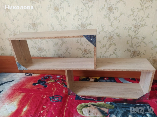 Комплект от две етажерки за стена., снимка 6 - Етажерки - 54303618