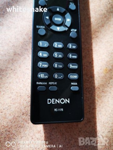 Denon RC-1175 Remote control for NETWORK Receiver,дистанционно за Интернет радио, ресийвър , снимка 4 - Аудиосистеми - 31276789