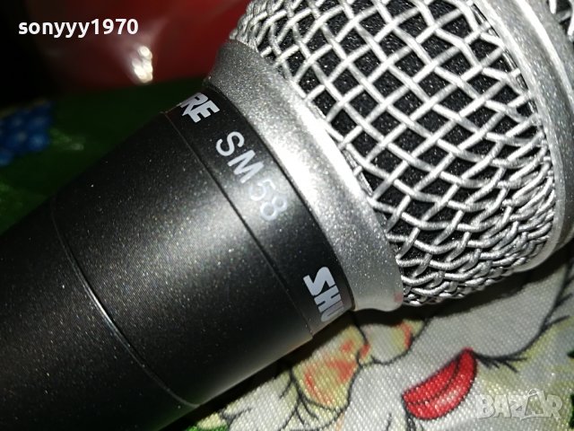 shure sm58 microphone 0305221227, снимка 10 - Микрофони - 36641336