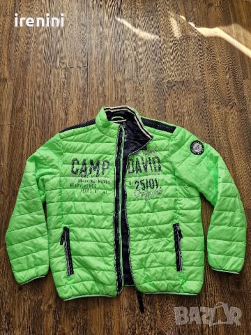 Страхотно мъжко зимно яке CAMP DAVID  размер 3XL  , неонон , снимка 7 - Якета - 42516738