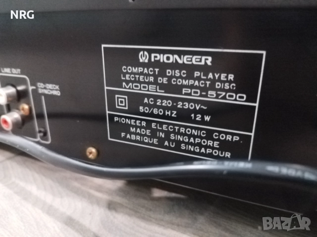 Pioneer PD-5700 CD плейър, снимка 6 - Други - 52632515