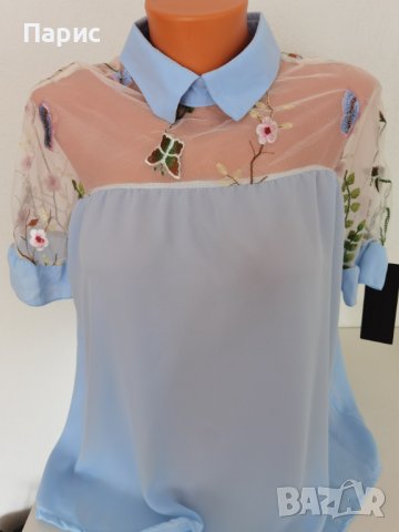  Уникален модел дамски топ, снимка 3 - Ризи - 17362031