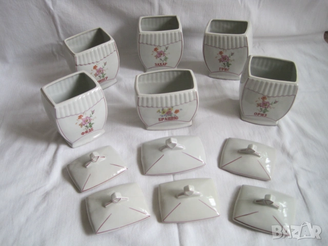 Продавам сервиз за подправки, снимка 4 - Антикварни и старинни предмети - 53175211