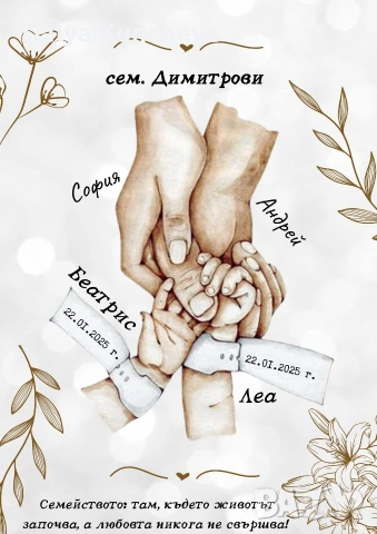 Постери, грамоти, сертификати,покани за рожден ден, сватба, кръщене, снимка 4 - Подаръци за кръщене - 53069661