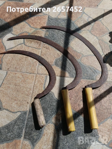 Сърпове -битови предмети, снимка 5 - Антикварни и старинни предмети - 54260099