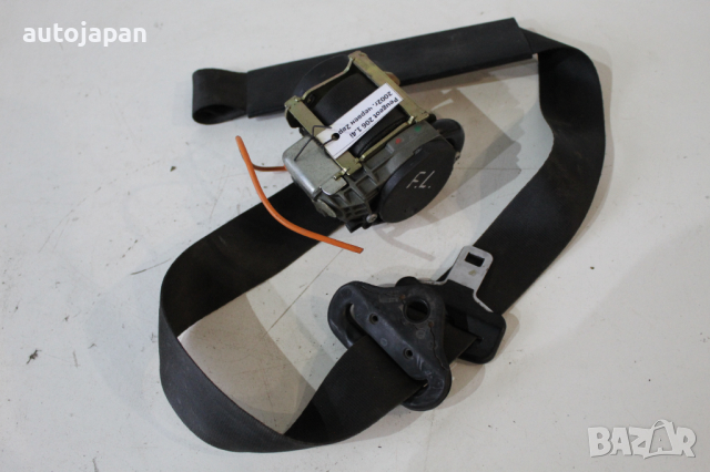 Преден ляв предпазен колан Пежо 206 1.4и 2врати 02г Peugeot 206 1.4i 2002