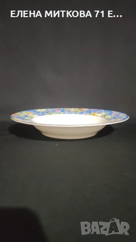 Маркови френски дълбоки чинии от фин порцелан, снимка 6 - Чинии - 50446901