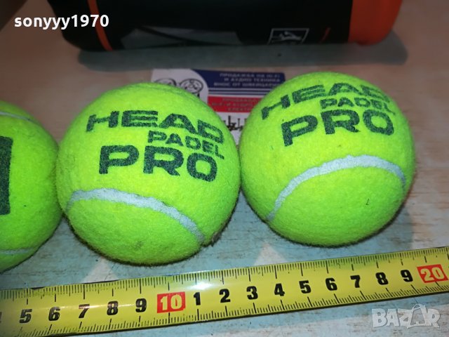 HEAD-топки за тенис-внос швеицария, снимка 3 - Тенис - 30052811