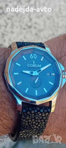 Corum Admirals Cup Stainless Steel Watch 01.0090