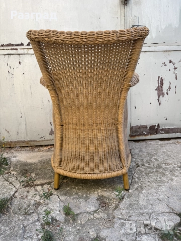 Ратанов  стол, снимка 3 - Столове - 51485324