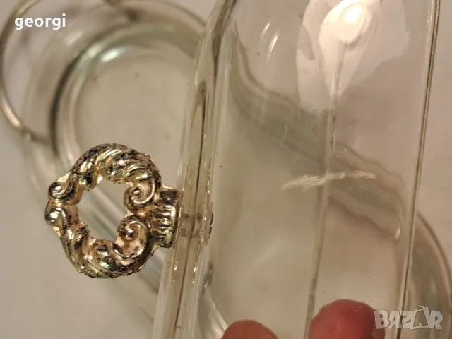 стъклен съд за масло 6/2, снимка 6 - Аксесоари за кухня - 49290217