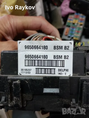 BSM модул за PEUGEOT 307  9650664180  DELPHI BSM B2, снимка 5 - Части - 48071990