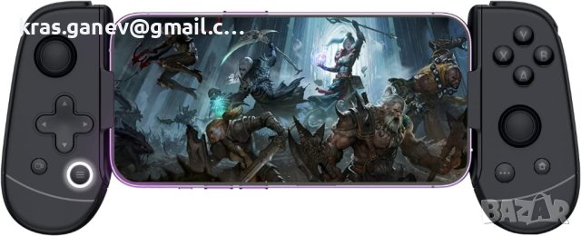 Мобилен контролер за игри Leadjoy M1B за iPhone Поддържа EGG-3DS, снимка 7 - Аксесоари за Apple - 40843460