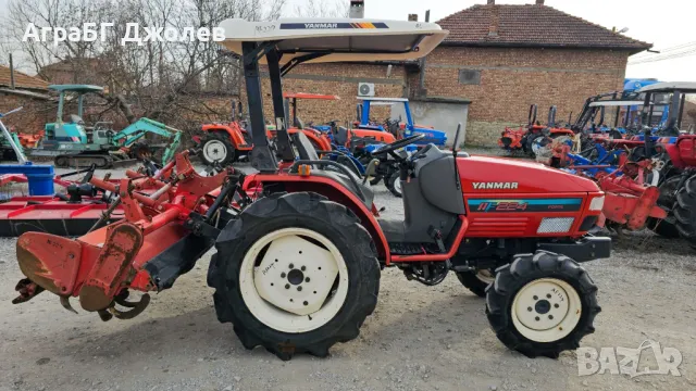 Японски трактор Yanmar AF224 с фреза, 4x4, 24 к.с., АграБГ Джолев , снимка 4 - Селскостопанска техника - 49165177