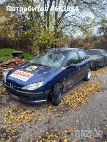 Пежо 206 1.4 пълна инжекция, снимка 6 - Автомобили и джипове - 52582167