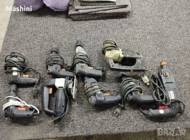 Комплект машини-различни видове