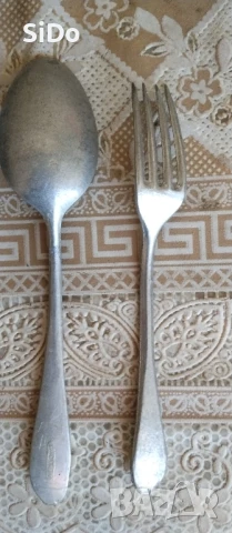 Лот алуминиеви 27 лъжици и 33 вилици, снимка 5 - Прибори за хранене, готвене и сервиране - 50846148