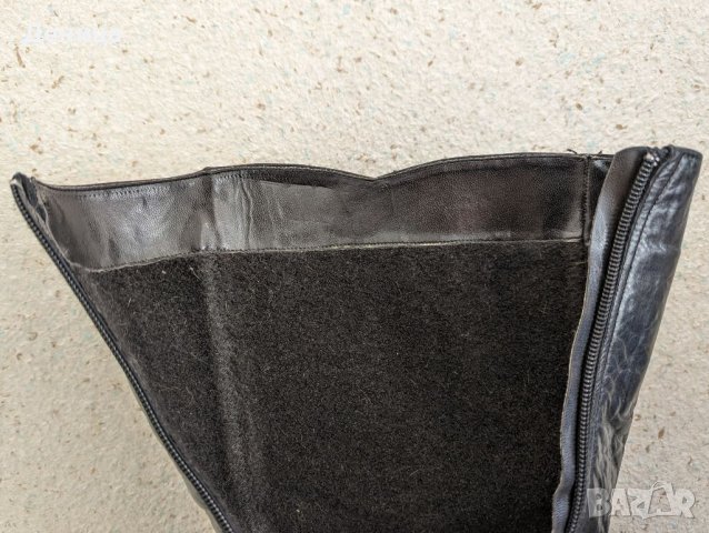 Дамски ботуши от естествена кожа, снимка 6 - Дамски ботуши - 39707688