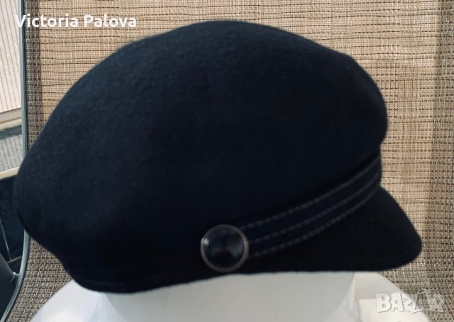 Модерна шапка с козирка NULU NEW LOOK вълна, снимка 4 - Шапки - 44281375