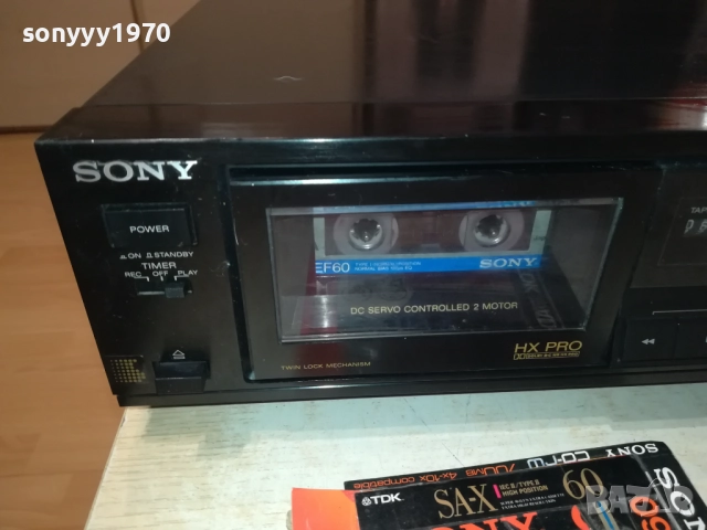 SONY TC-K410 2 MOTOR HX PRO BIAS DECK-MADE IN JAPAN-ВНОС SWISS 1309251845, снимка 2 - Декове - 51703462