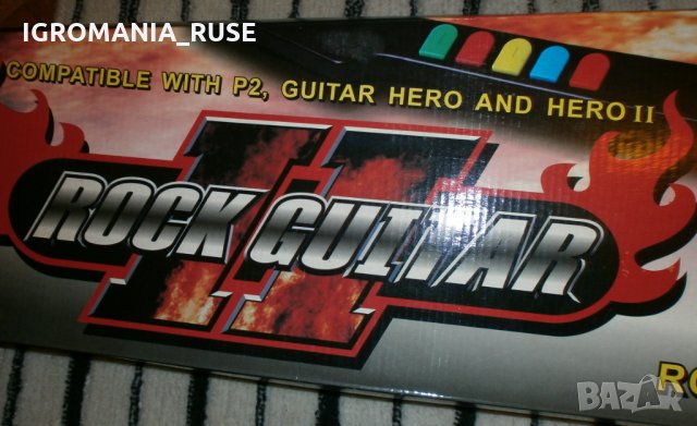 ps2 рок rock guitar китара games playstation 2 игри пс2, снимка 2 - Игри за PlayStation - 31254079