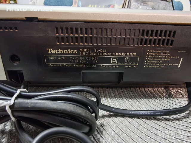 Technics SL-DL1, снимка 10 - Грамофони - 56544604