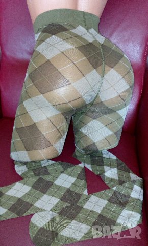 Boa ladies-50 DEN- Нов плътен чорапогащник в каре- 4 големина, снимка 3 - Бельо - 31126871