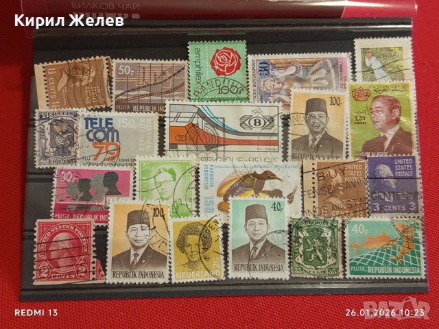 Стари пощенски марки от цял свят смесени СВЕТОВНИ ЛИДЕРИ за КОЛЕКЦИЯ 52035, снимка 10 - Филателия - 53228058