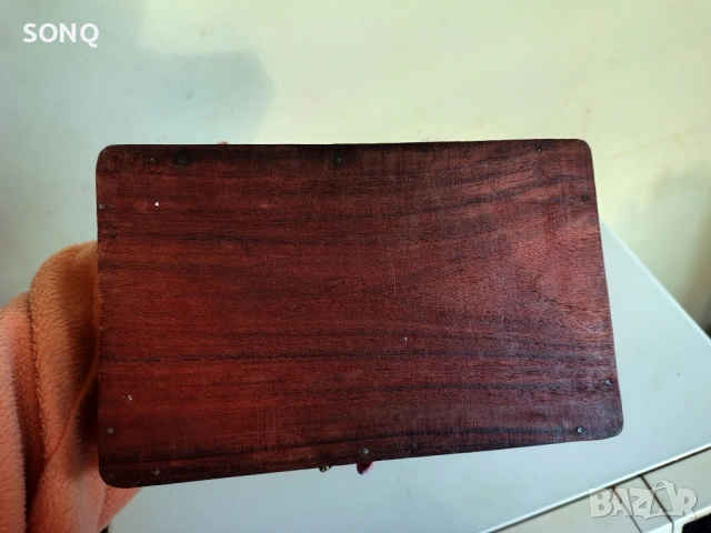 Красива Стара Дървена Кутия За Бижута,Дранкулки, снимка 5 - Антикварни и старинни предмети - 53144607