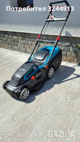 Мощната електрическа косачка GARDENA PowerMax 1800/42 , снимка 3 - Градинска техника - 55775721