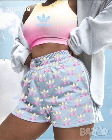 ПРОМО Летен екип Adidas/реплика, снимка 2 - Къси панталони и бермуди - 29390144