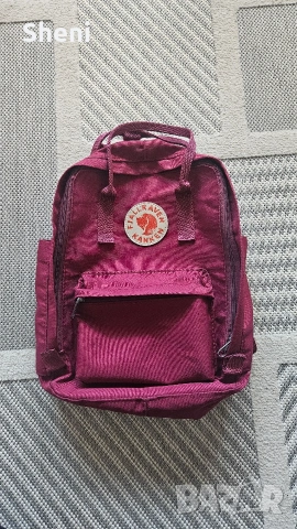 Оригинална Fjallraven Kanken, размери 30 х 40 х 12, бордо