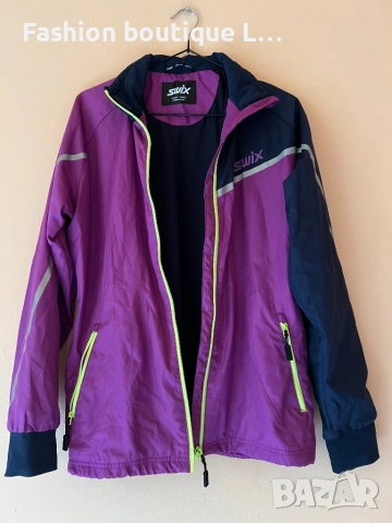 SWIX Дамско яке вятъроустойчиво и водоустойчиво L размер с джобове
