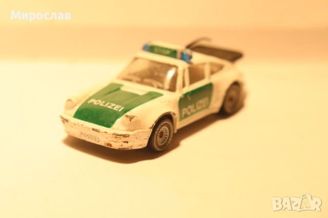 1/64? SIKU PORSCHE 911  POLICE ПОЛИЦИЯ КОЛИЧКА ИГРАЧКА МОДЕЛ, снимка 3 - Колекции - 52348060