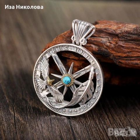 Гривна, колие с орел, снимка 5 - Гривни - 36437036