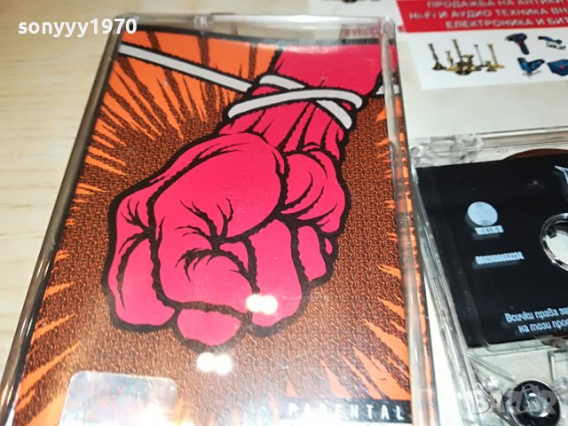 *METALLICA-ORIGINAL-КАСЕТА 2806222016, снимка 2 - Аудио касети - 37229611